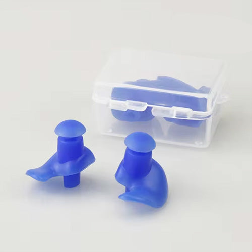 Ear Plugs Black Transparent Box