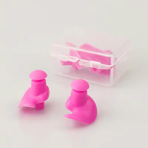 Ear Plugs Black Transparent Box