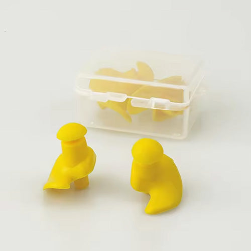 Ear Plugs Black Transparent Box